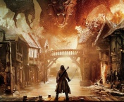 Screenshot №1 pro téma The Hobbit The Battle of the Five Armies 176x144