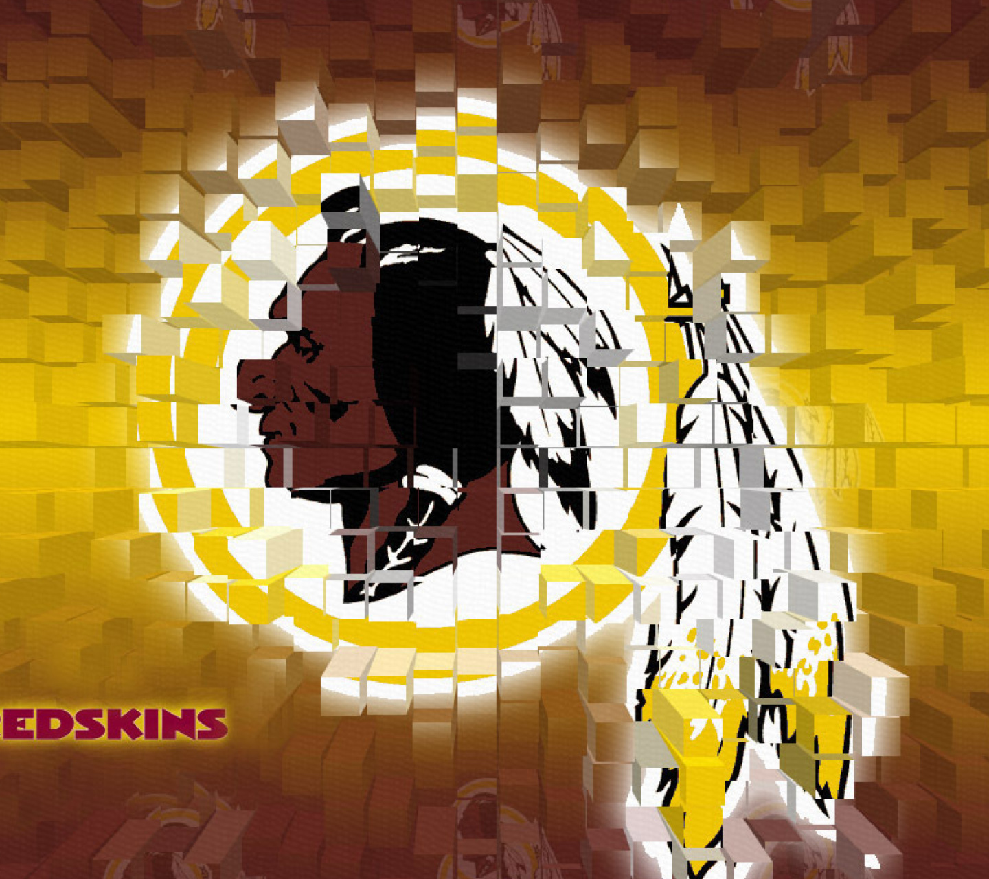 Das Washington Redskins NFL Team Wallpaper 1440x1280