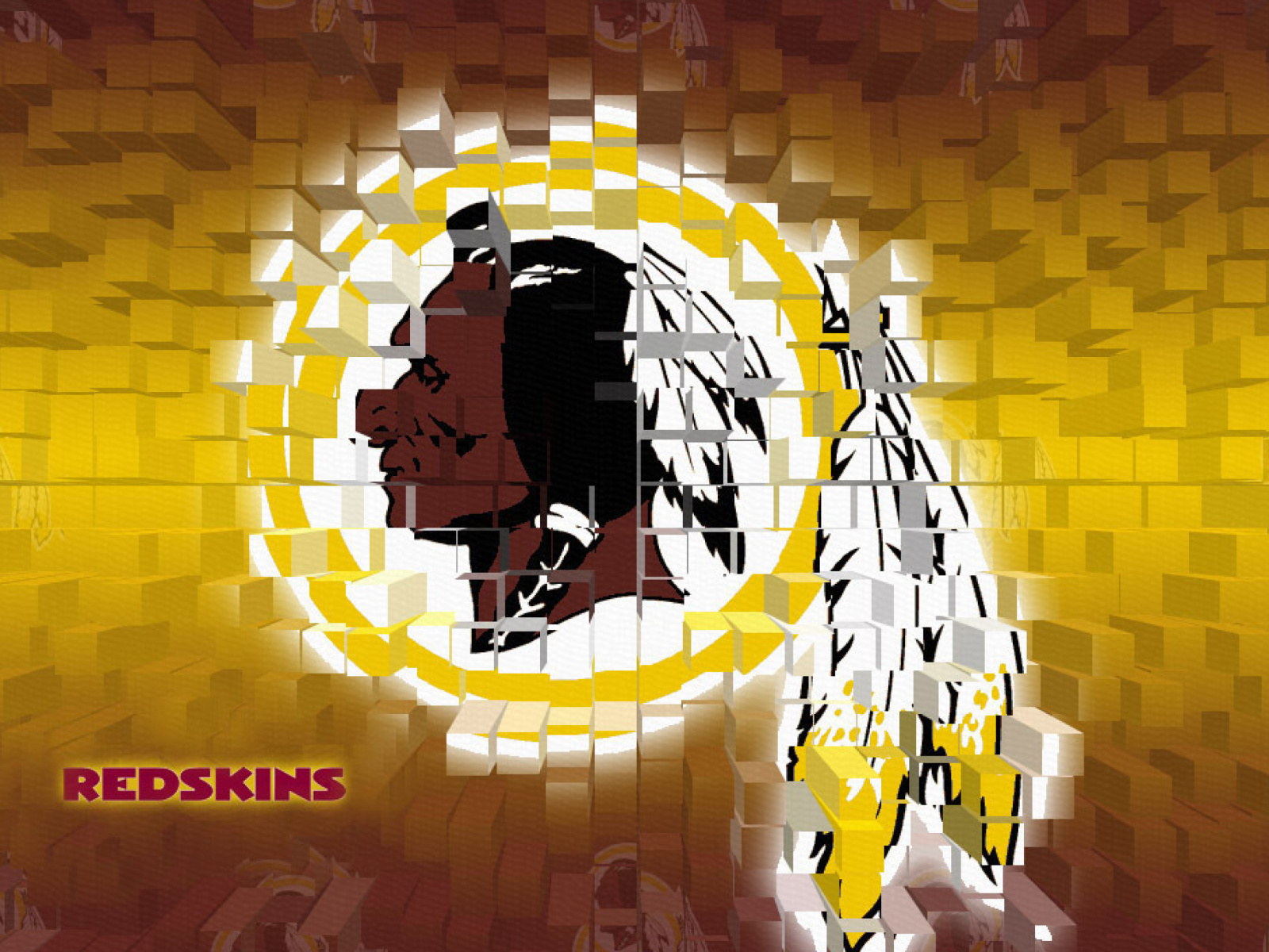Das Washington Redskins NFL Team Wallpaper 1600x1200