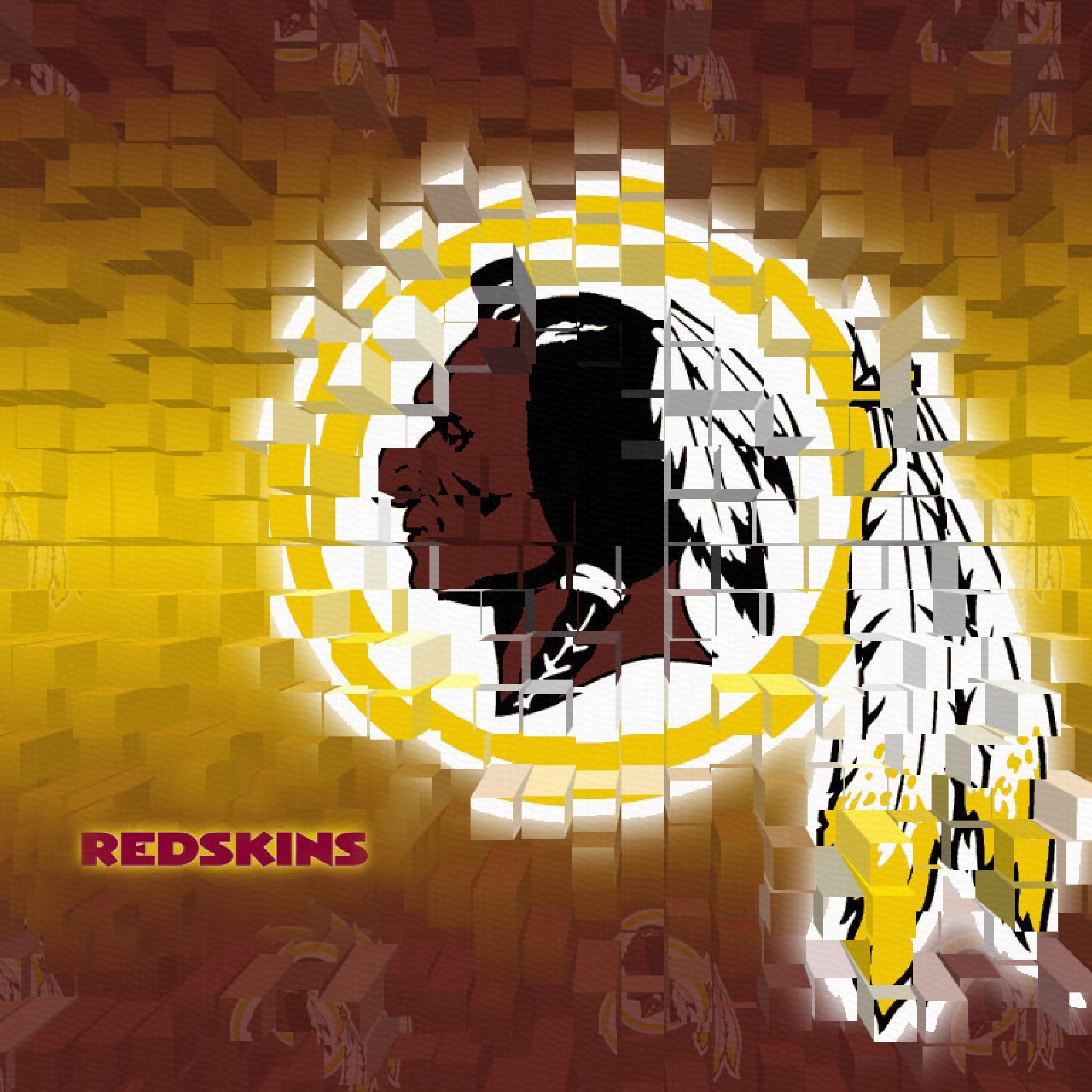 Das Washington Redskins NFL Team Wallpaper 2048x2048