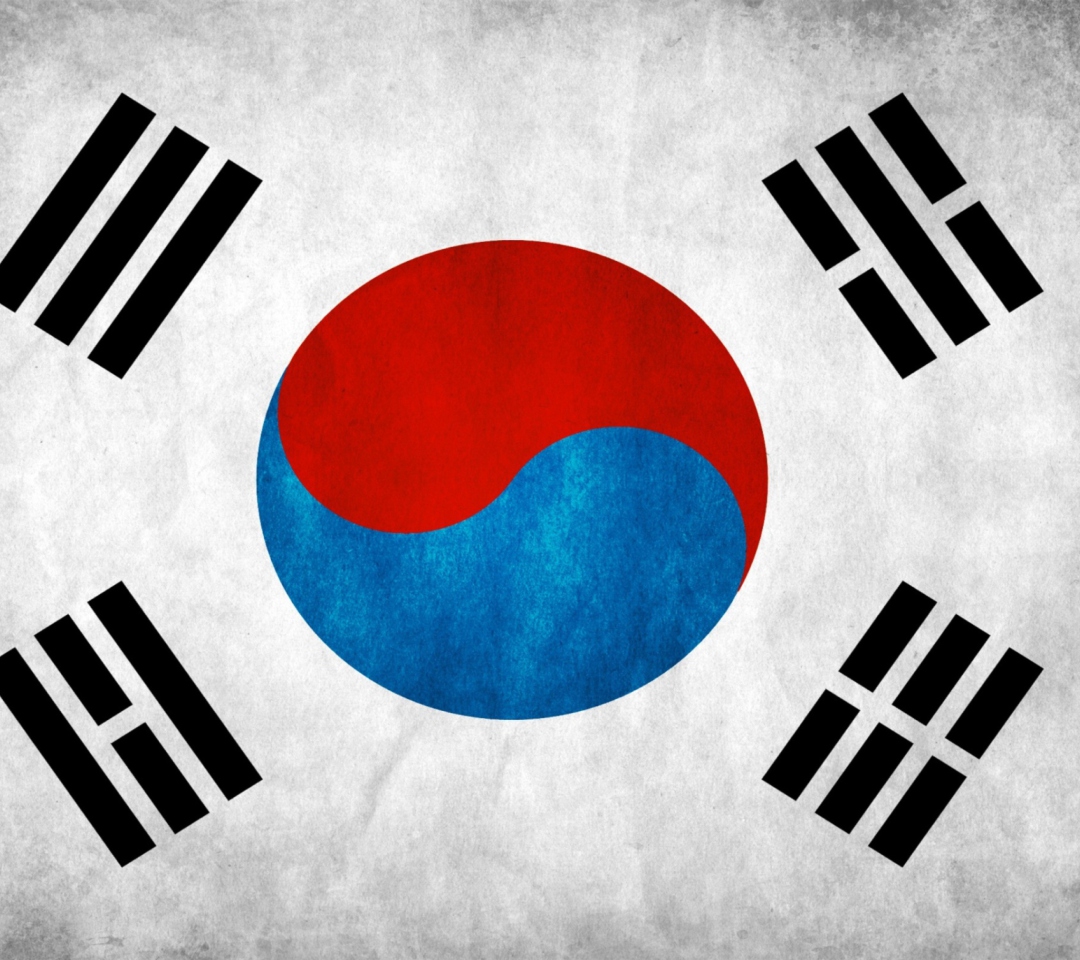 Fondo de pantalla South Korea Flag 1080x960