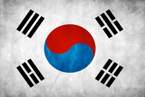 Sfondi South Korea Flag 480x320