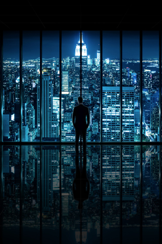 Gotham City wallpaper 320x480