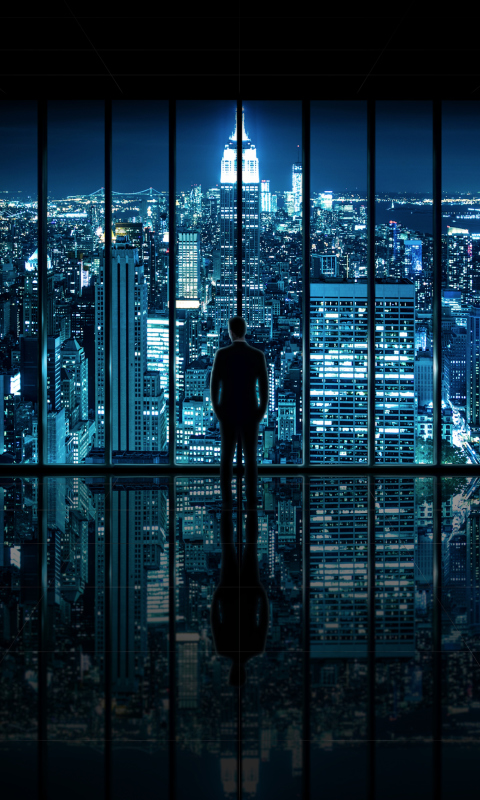 Gotham City wallpaper 480x800