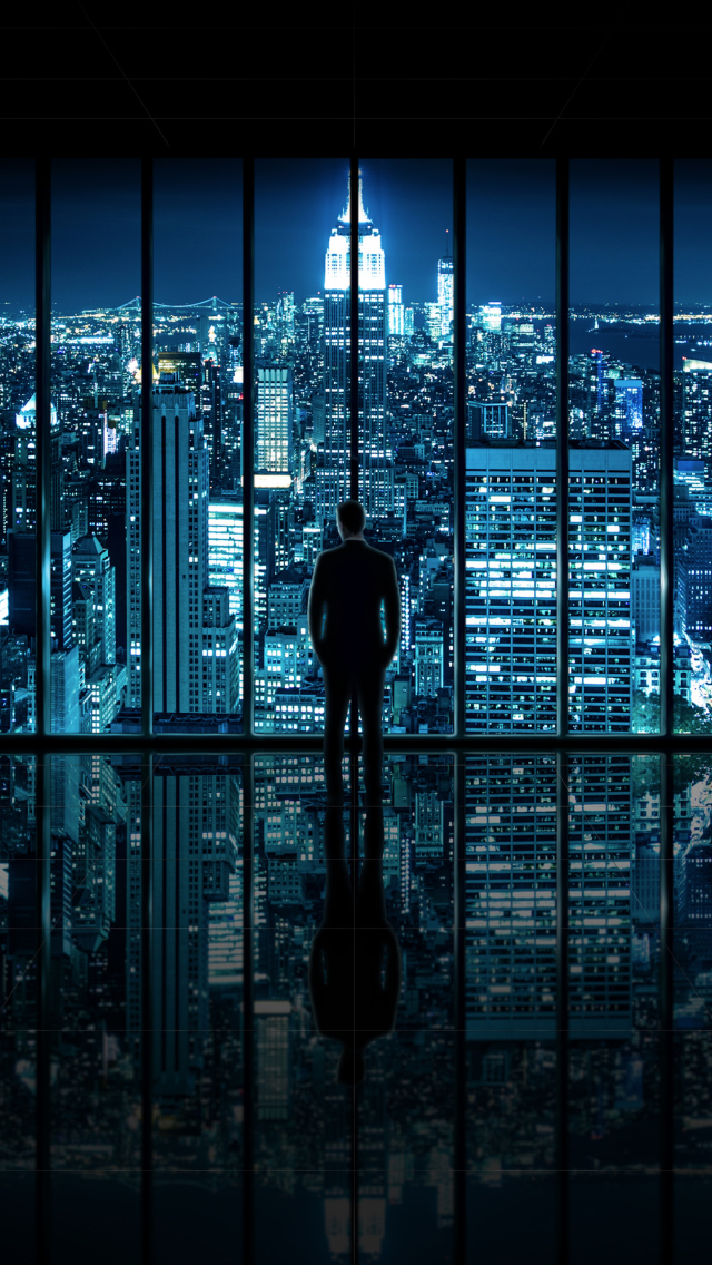 Gotham City wallpaper 640x1136