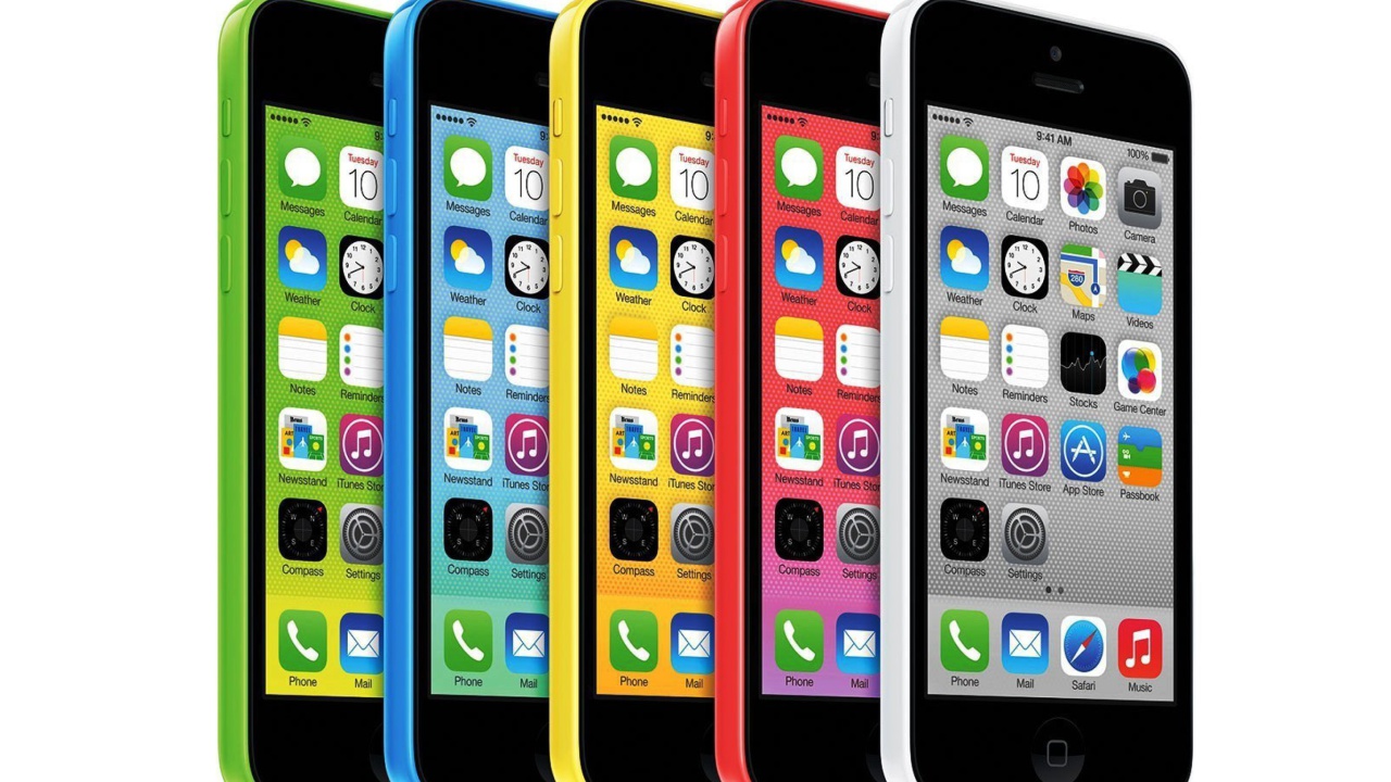 Fondo de pantalla Apple iPhone 5c iOS 7 1280x720