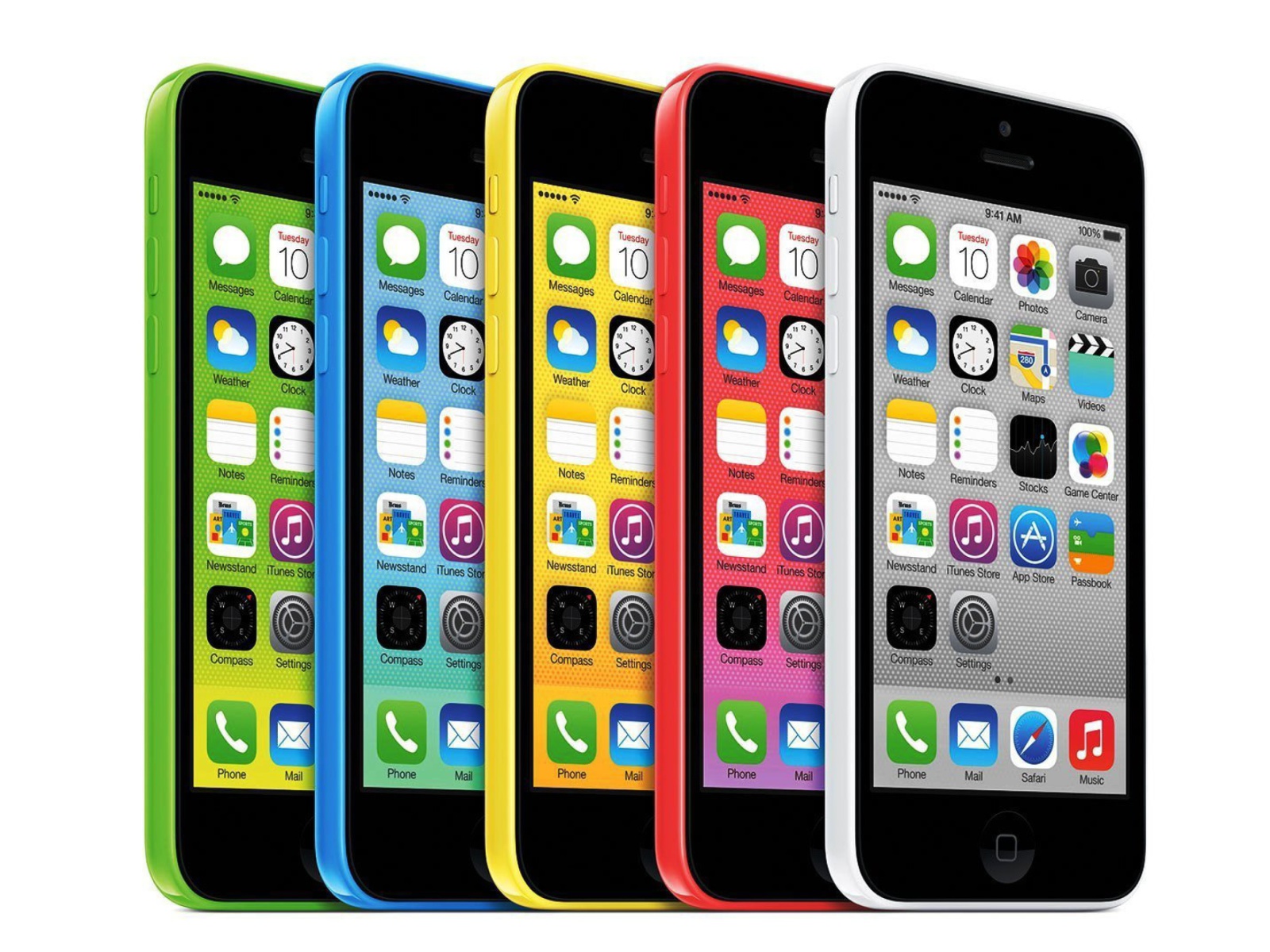 Sfondi Apple iPhone 5c iOS 7 1600x1200