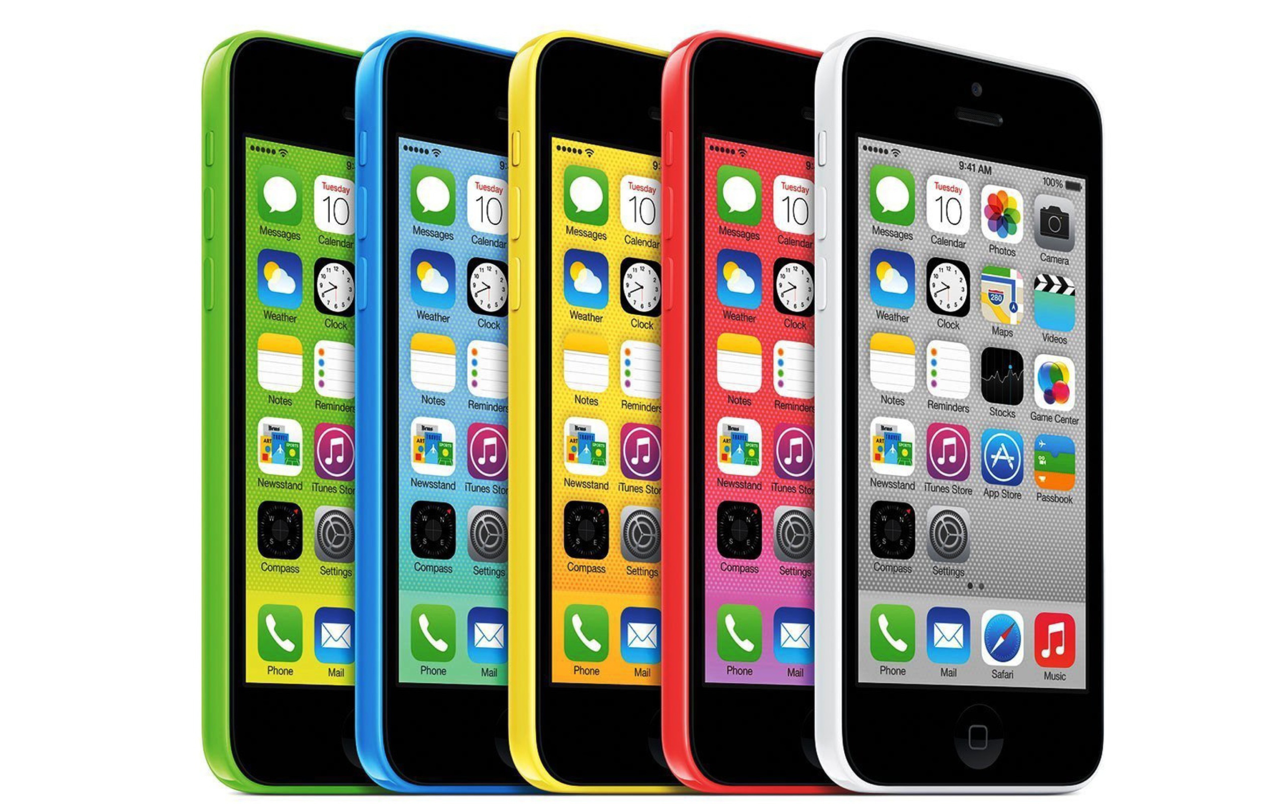 Apple iPhone 5c iOS 7 wallpaper 2560x1600