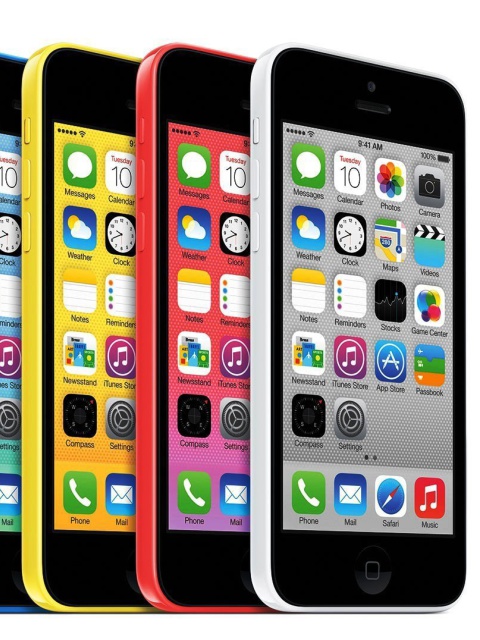 Обои Apple iPhone 5c iOS 7 480x640