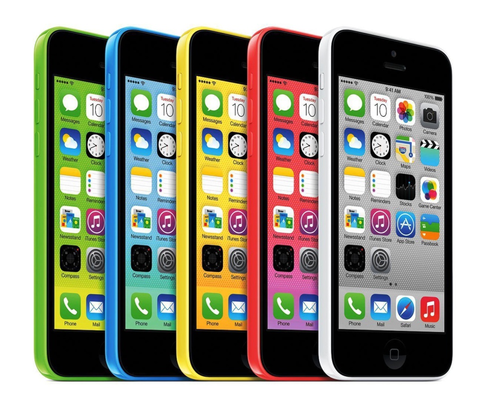 Das Apple iPhone 5c iOS 7 Wallpaper 960x800