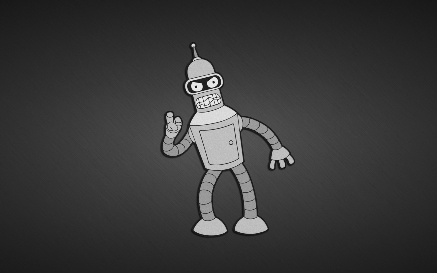 Screenshot №1 pro téma Futurama, Bender 1440x900