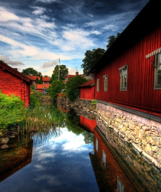 Nature Reflection - Obrázkek zdarma pro 640x960