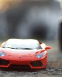 Red Toy Car screenshot #1 128x160