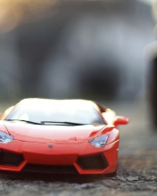 Red Toy Car screenshot #1 176x220