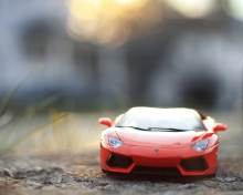 Red Toy Car screenshot #1 220x176