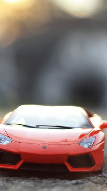 Red Toy Car wallpaper 360x640