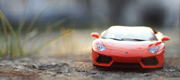 Red Toy Car screenshot #1 720x320