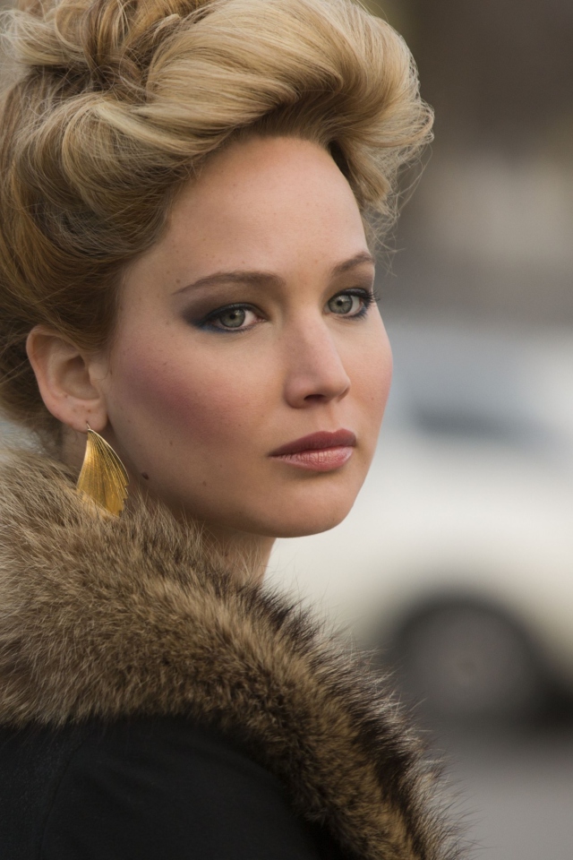 Sfondi Jennifer Lawrence - American Hustle 640x960