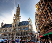 Brussels Town Hall wallpaper 176x144