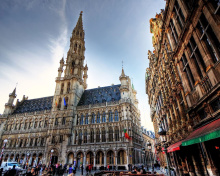 Das Brussels Town Hall Wallpaper 220x176