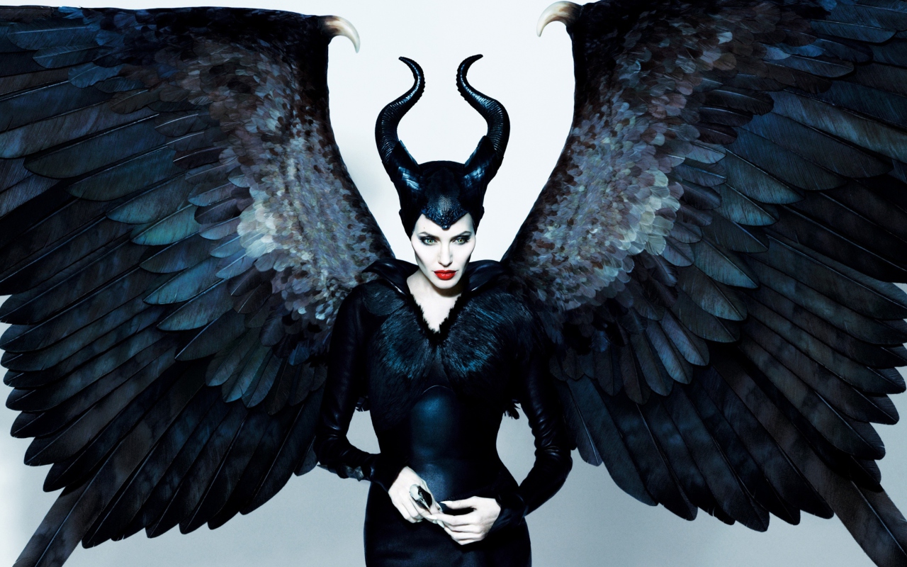 Fondo de pantalla Angelina Jolie Maleficent 1280x800