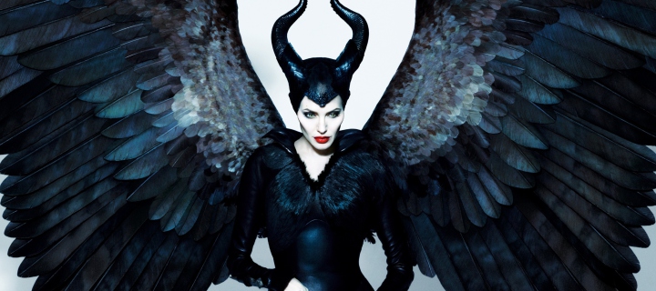 Angelina Jolie Maleficent wallpaper 720x320