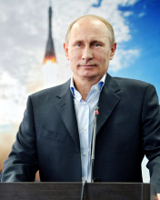 Обои Vladimir Vladimirovich Putin 176x220