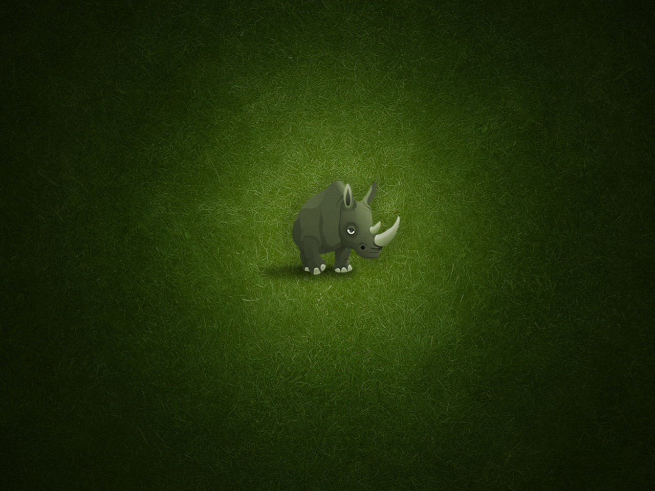 Sfondi Cute Rhino 1280x960