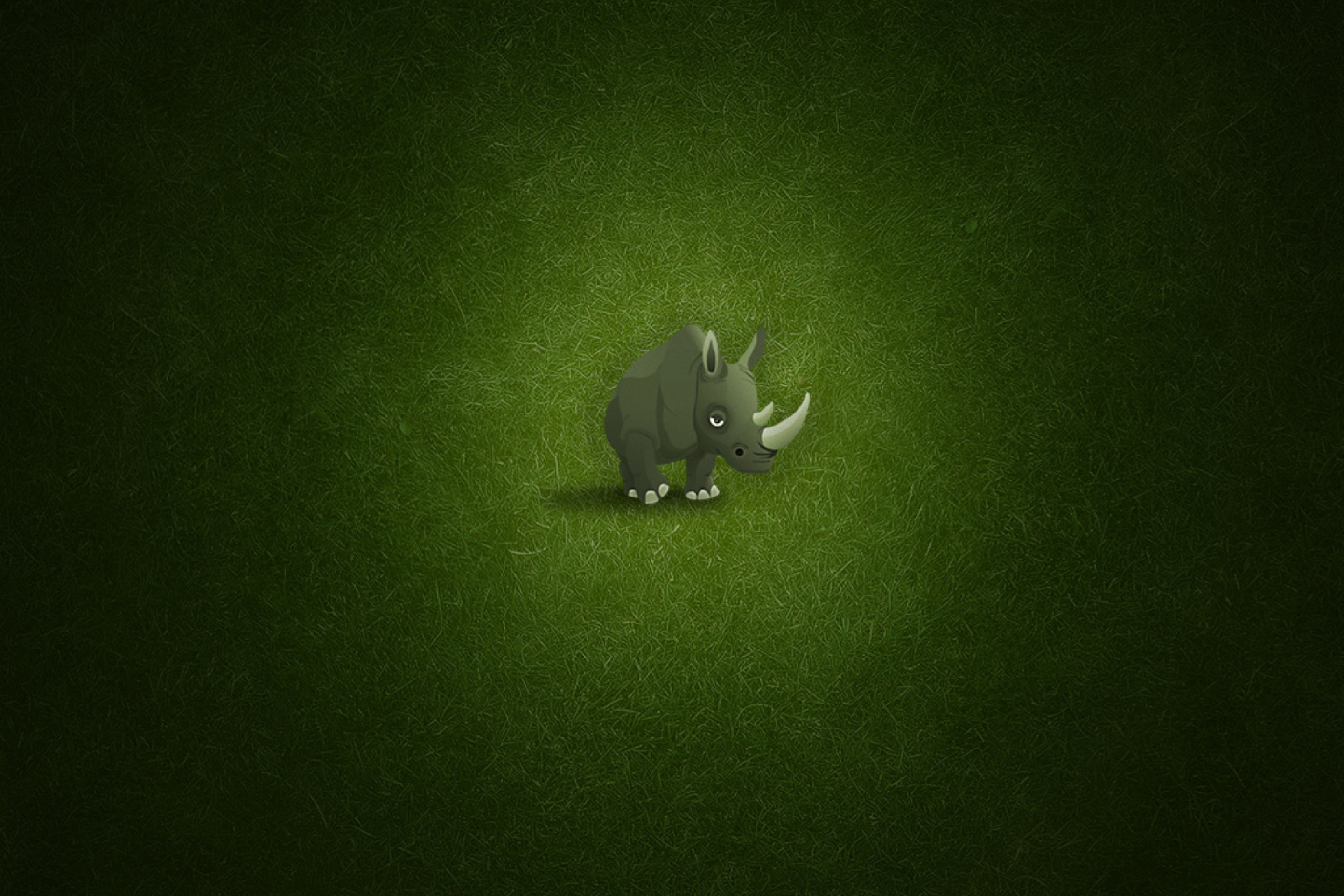 Sfondi Cute Rhino 2880x1920