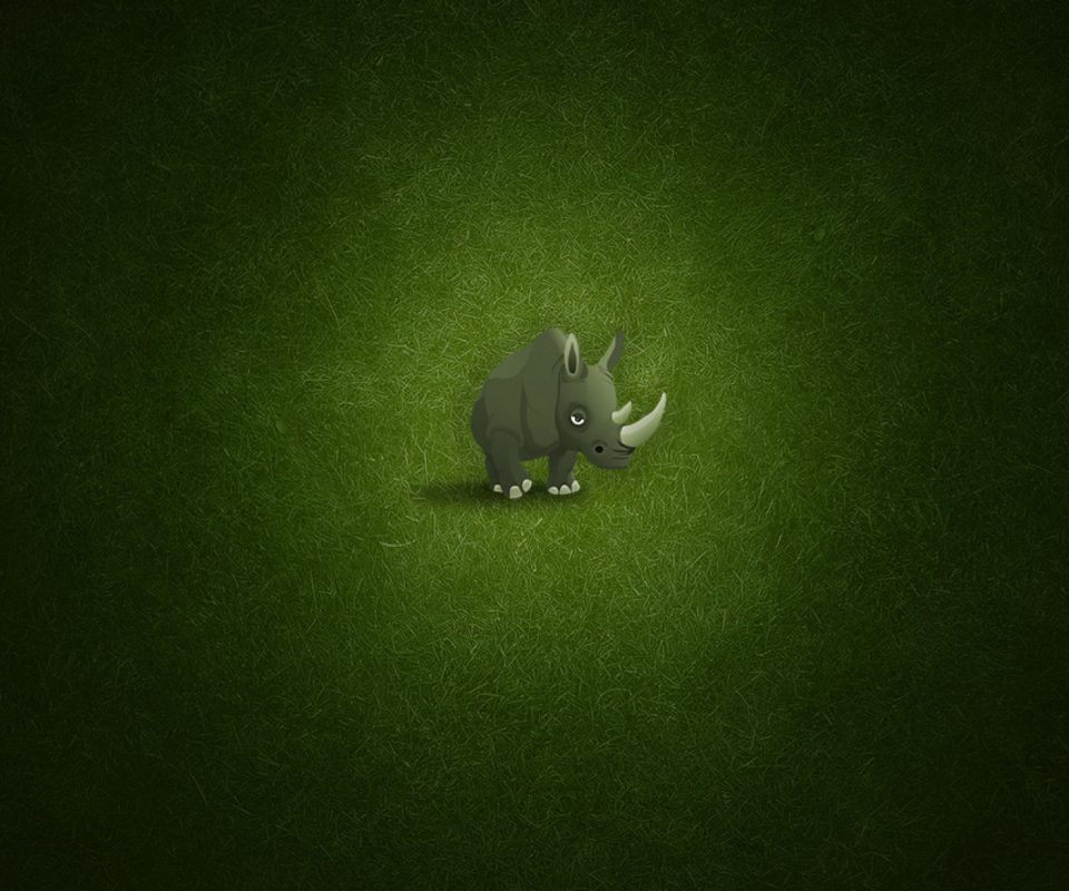 Screenshot №1 pro téma Cute Rhino 960x800