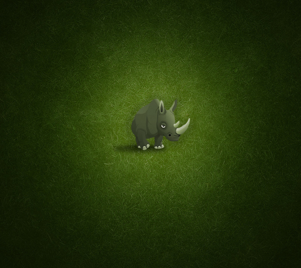 Screenshot №1 pro téma Cute Rhino 960x854