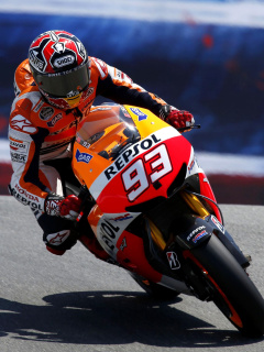 Das Repsol Honda MotoGP Wallpaper 240x320