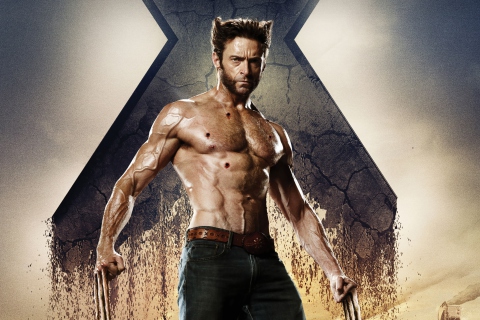 Das Wolverine In X Men Days Of Future Past Wallpaper 480x320