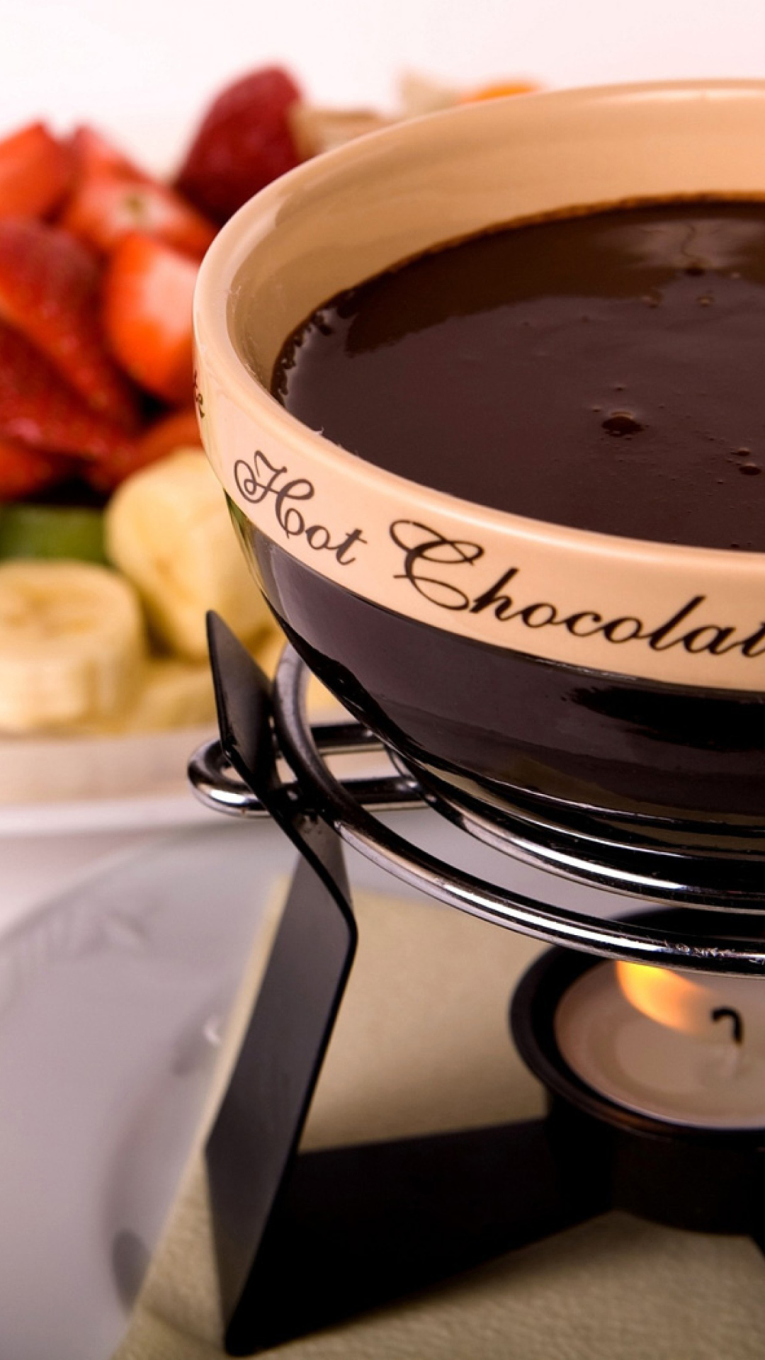 Das Fondue Cup of Hot Chocolate Wallpaper 1080x1920