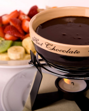 Fondo de pantalla Fondue Cup of Hot Chocolate 176x220