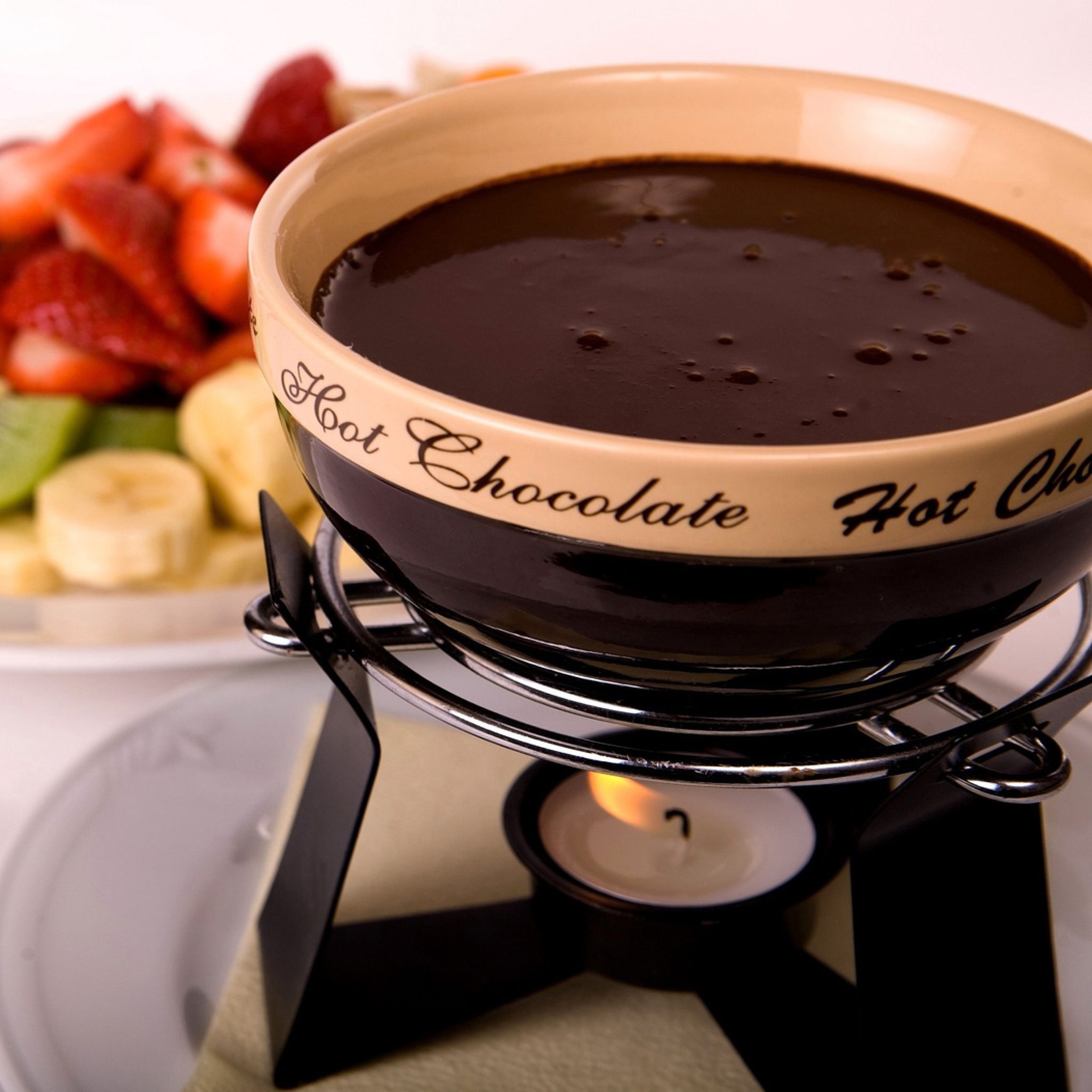 Das Fondue Cup of Hot Chocolate Wallpaper 2048x2048