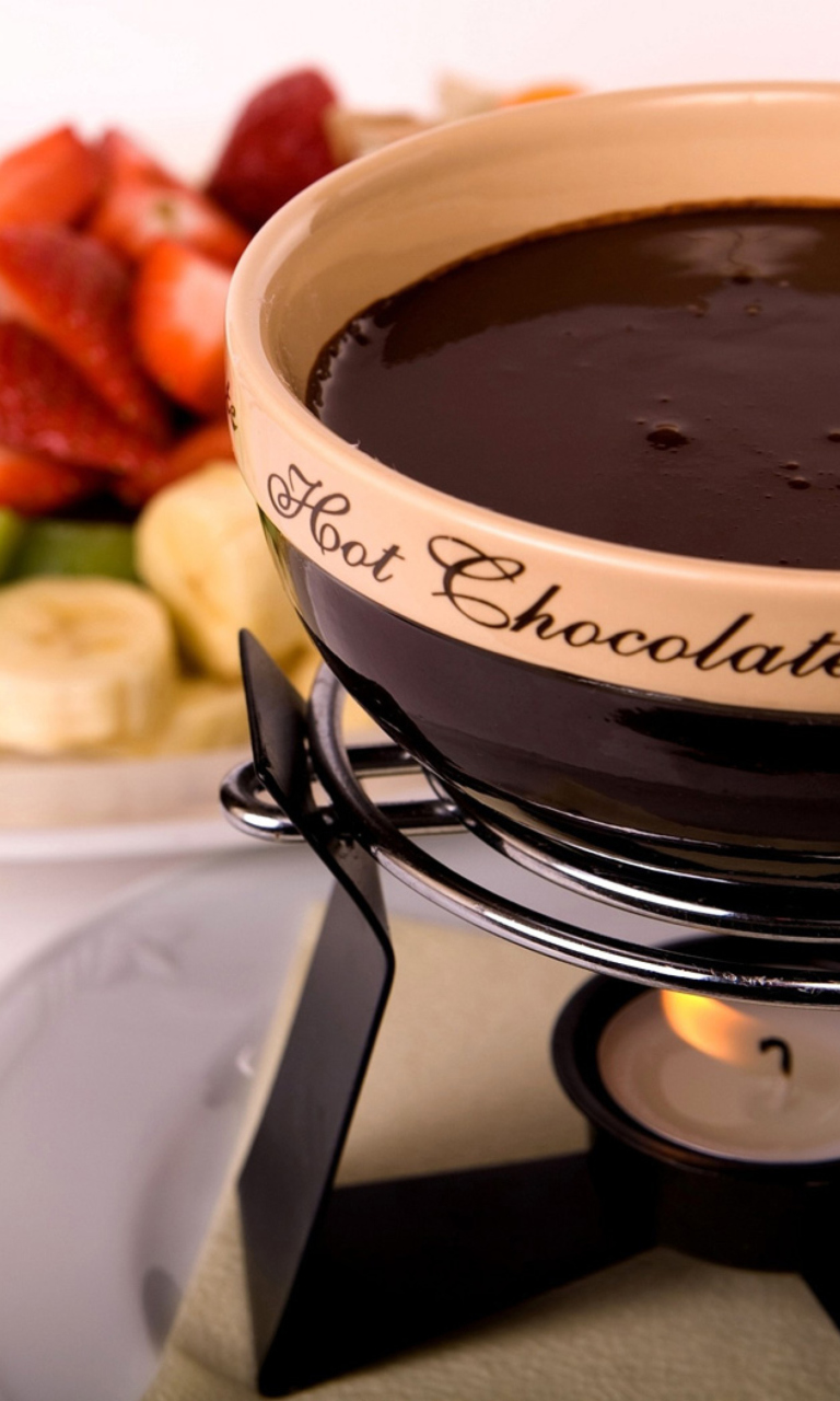 Screenshot №1 pro téma Fondue Cup of Hot Chocolate 768x1280