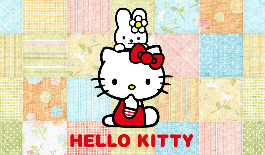 Hello Kitty wallpaper 1024x600