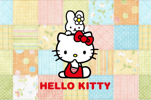 Das Hello Kitty Wallpaper 480x320