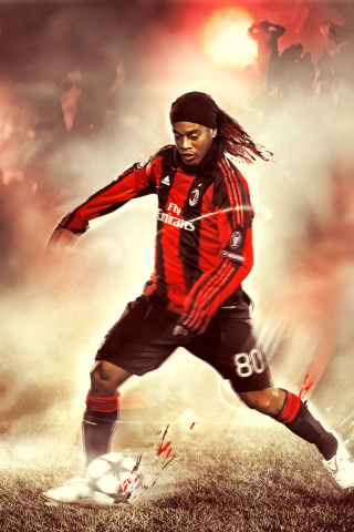 Ronaldinho wallpaper 320x480