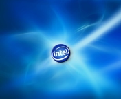 Fondo de pantalla Blue Intel 176x144