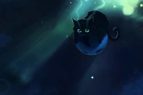Space Cat screenshot #1 480x320