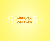 Das Hakuna Matata Wallpaper 176x144