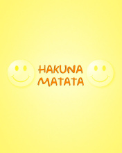 Fondo de pantalla Hakuna Matata 176x220