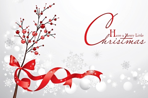Have A Little Christmas wallpaper 480x320