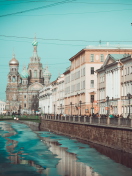 Обои Beautiful St. Petersburg City 132x176