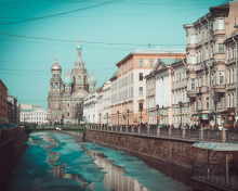 Fondo de pantalla Beautiful St. Petersburg City 220x176