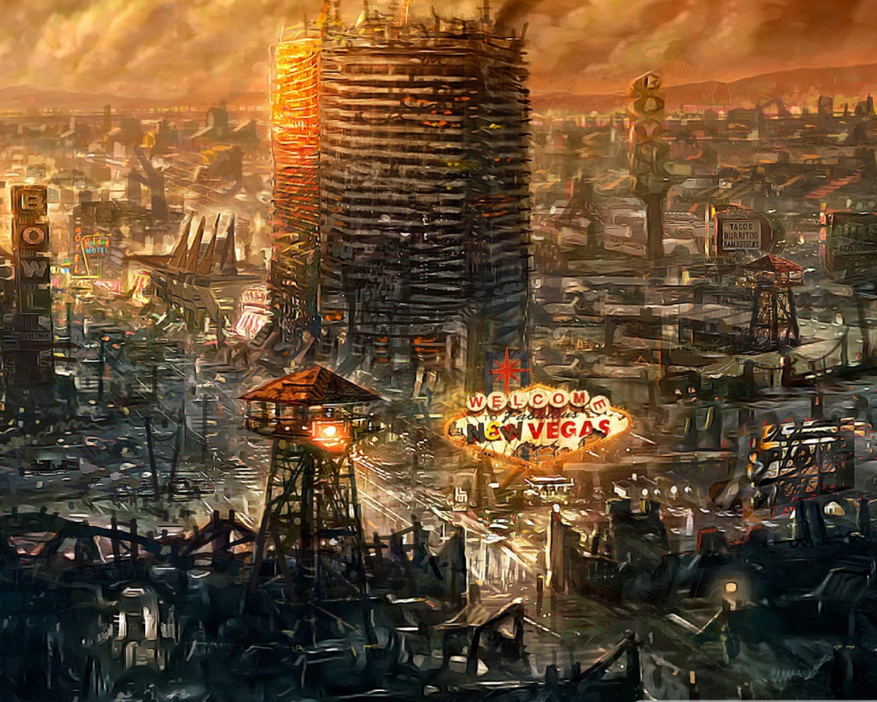Screenshot №1 pro téma Fallout New Vegas 1280x1024