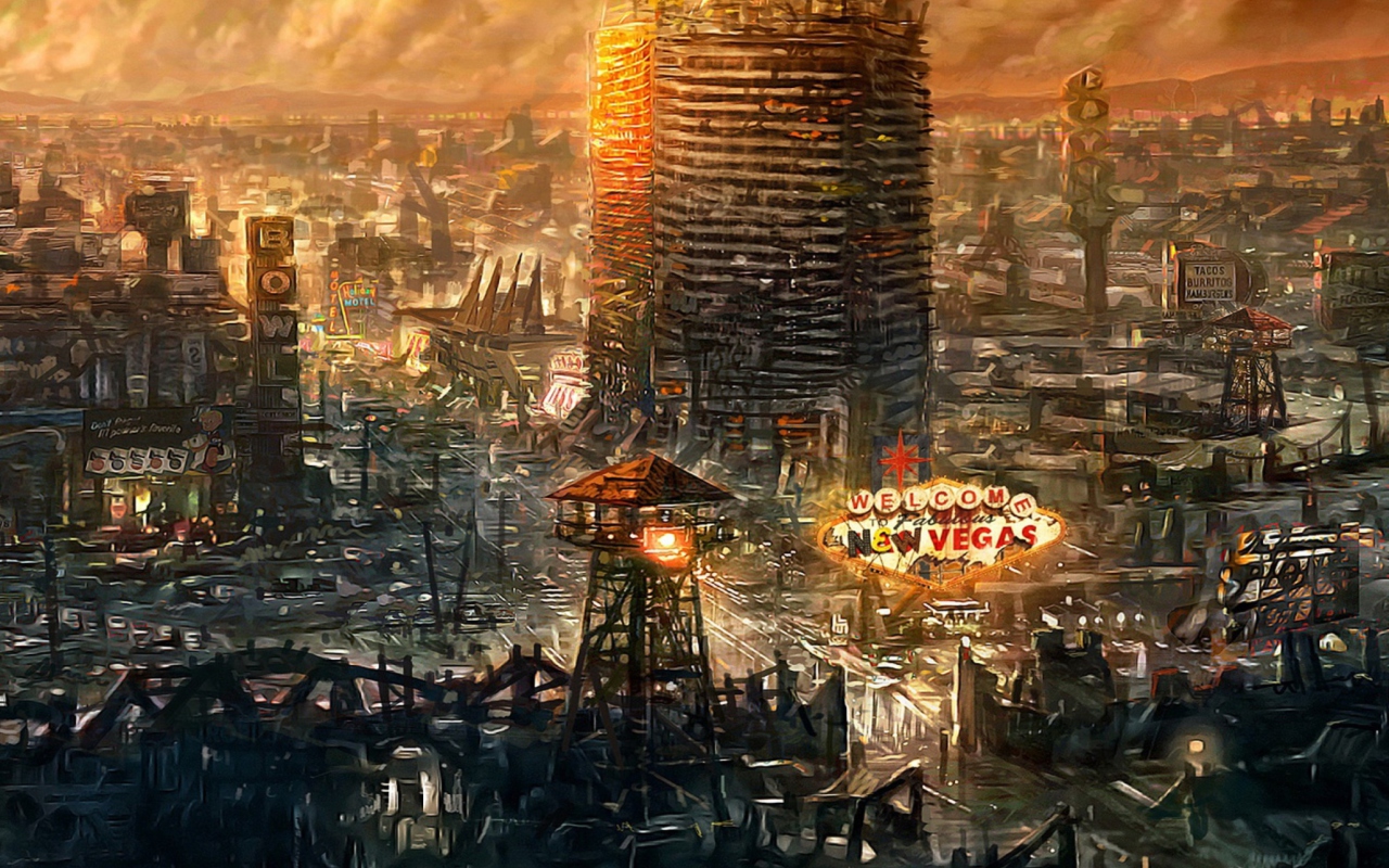 Screenshot №1 pro téma Fallout New Vegas 1280x800