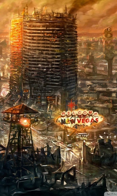 Screenshot №1 pro téma Fallout New Vegas 240x400